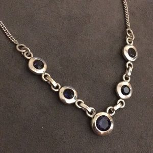 16 inch amethyst bezel 5 stone set simply lovely Beautiful quality